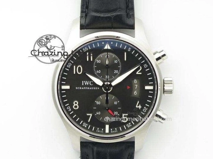 MIROTIME 0123 Aquatimer Chrono SS V6SF 1:1 Best Edition Blue Dial on SS Bracelet A Modern 7032